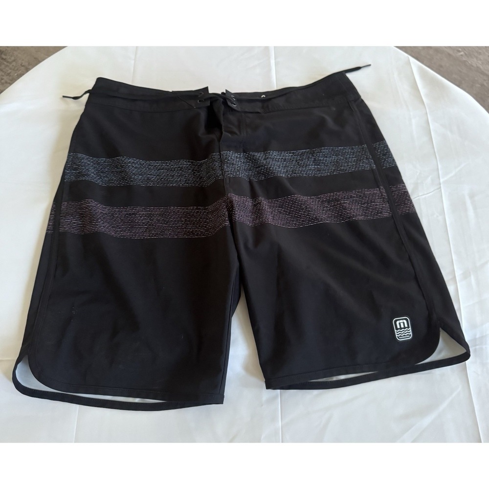 NWOT Men's Travis Matthews Eco Collection Swim Boardshorts Size 34